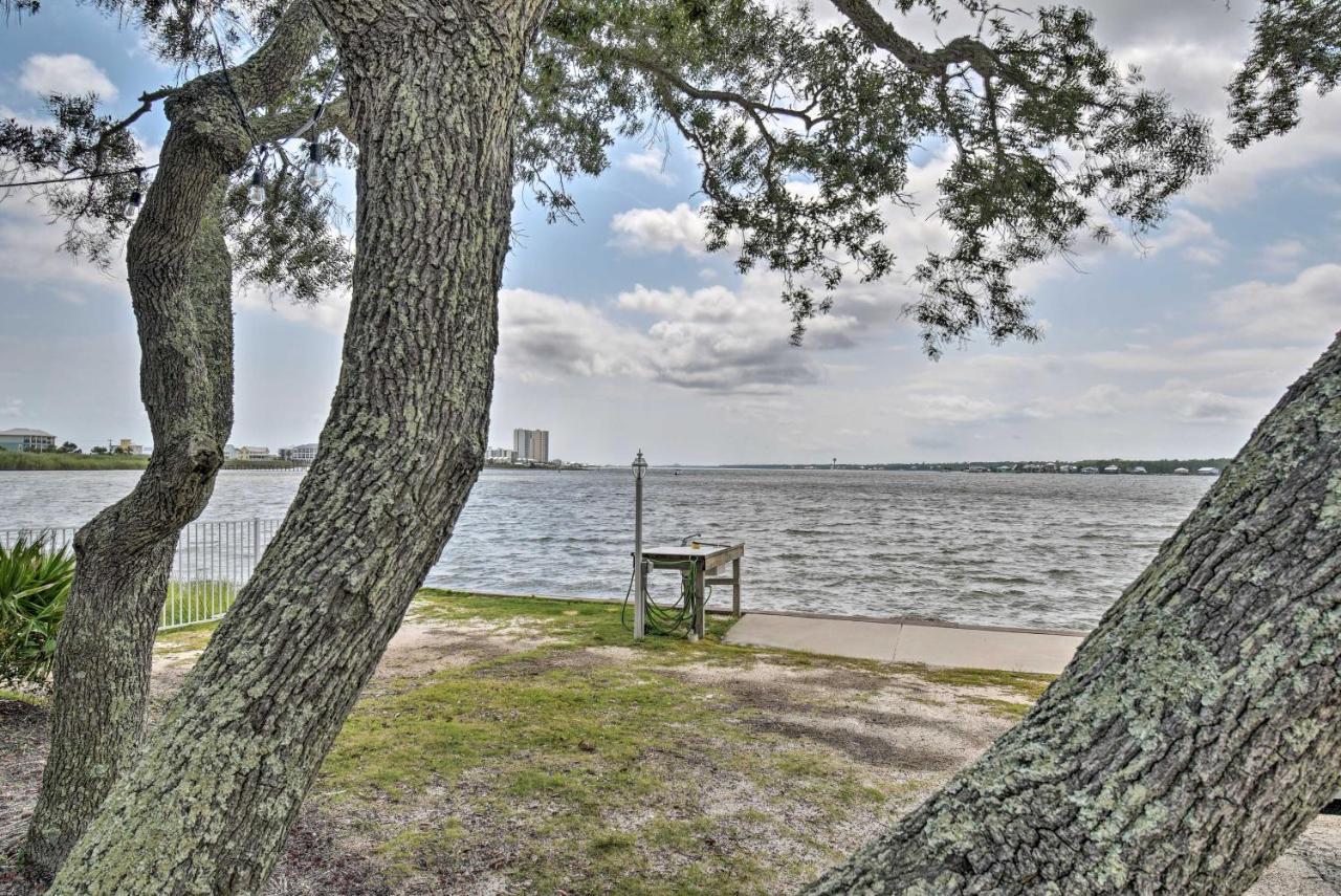 Waterfront With Patio, Pier And Pool Gulf Shores