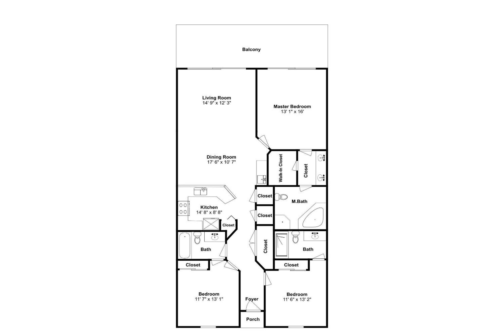 Apartment San Carlos #804