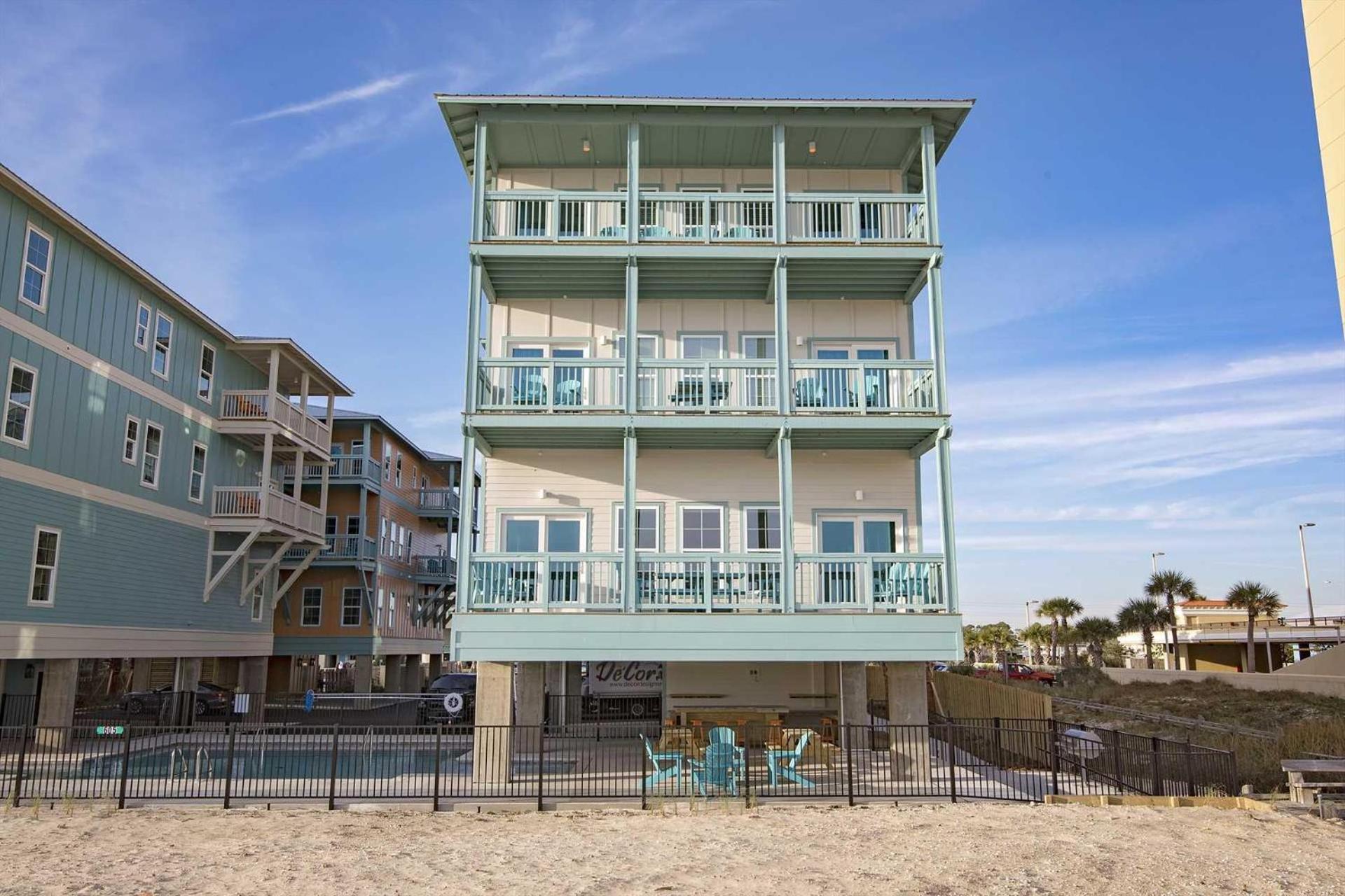 Breezyville Southwest Sea 12br Holiday home Gulf Shores