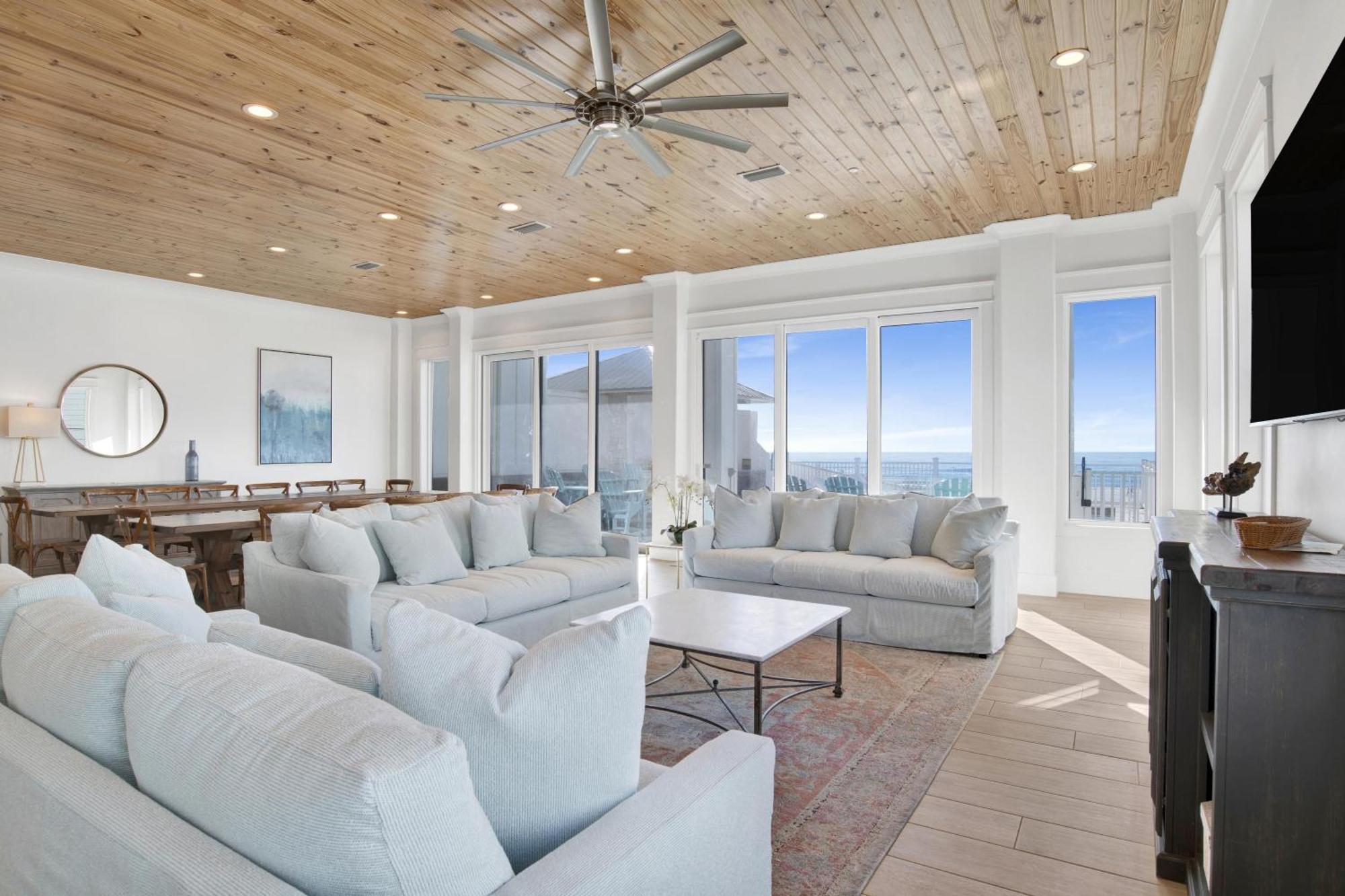 Seaside West 12 Bdrm, 11,5 Bath, Private Pools, Sleeps 36 Gulf Shores